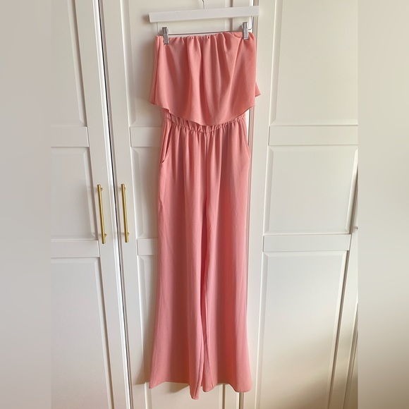 Wide leg jumpsuit with pockets - Picture 1 of 6